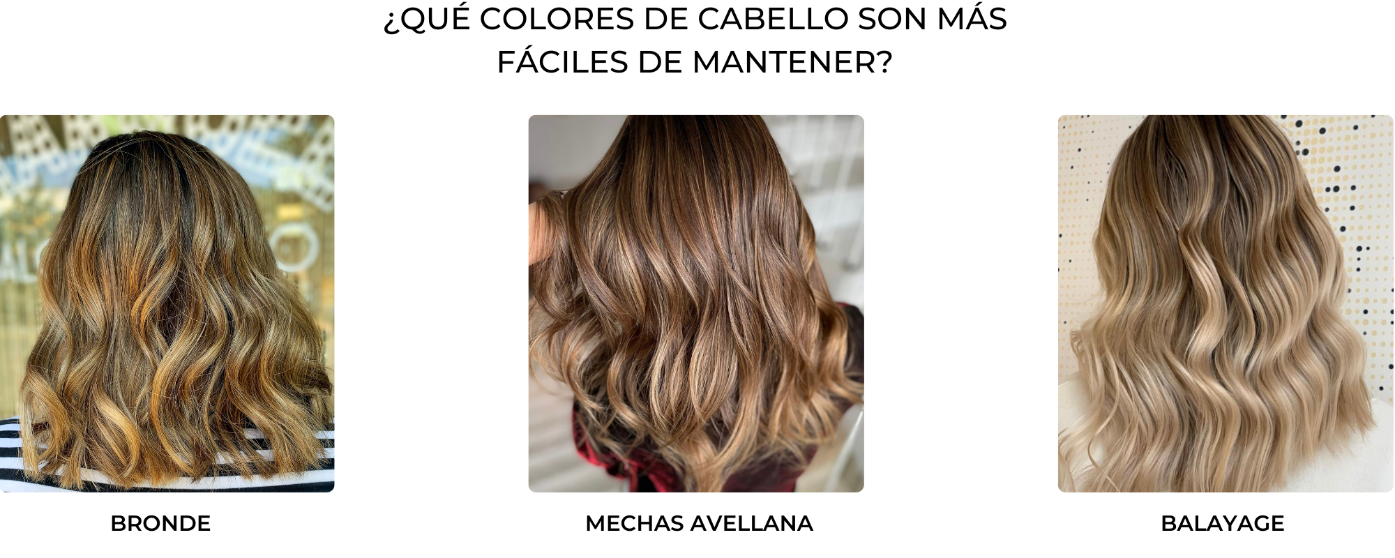 colores de tinte para el pelo más fácil de mantener